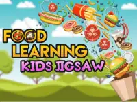 खाद्य सीखना बच्चों के आरा खेल Screen Shot 6