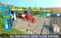 Minyak Tanker Long Trailer Lori Simulator-Jalan K Screen Shot 1
