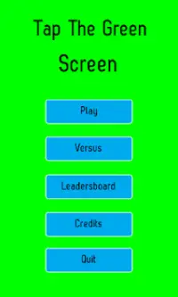 Tap the green screen Screen Shot 0