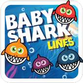 Baby Shark Lines Game