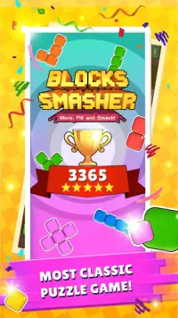 Blocks Smasher - Move, Fill and Smash Screen Shot 1