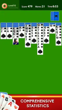 Spider Solitaire Plus Screen Shot 6