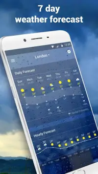 Live Weather Forecast Widget Screen Shot 4