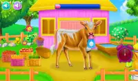 छोटी गाय की देखभाल के खेल Screen Shot 4