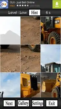 Wheel Loader Jigsaw Puzzle Screen Shot 5