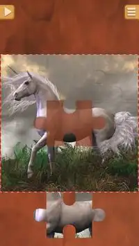 Juegos de Rompecabezas de Unicornio Gratis Screen Shot 2