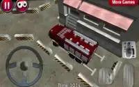 Fire Truck Parkir 3D Screen Shot 1