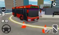 Cidade moderna Ônibus escolar Motorista Teste Screen Shot 4