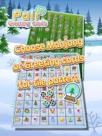 Greeting Cards Pair - Christmas & Mahjong Screen Shot 6