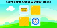 Telling Time Games For Kids - Learn To Tell Time Screen Shot 0