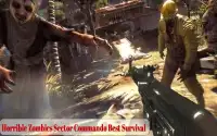 Horrible Zombies Sector Commando Best Survival Screen Shot 0