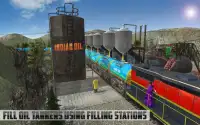 Trasporto di carro armati petroliferi: Train Games Screen Shot 3