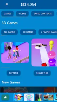 3D Games: Fun 3D Mobile Games Screen Shot 0
