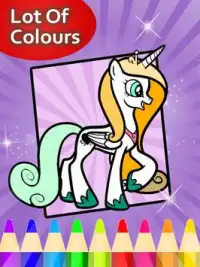 Colouring Book for Little Pony Screen Shot 2
