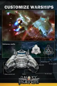 Galaxy Reavers - Starships RTS Screen Shot 2