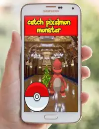 Pocket Catch Pixelmonster Go ! Screen Shot 1