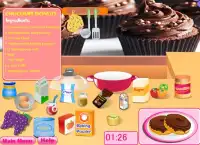 cooking games cook chocolate cakes Screen Shot 3