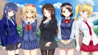 Anime High School Girl 3D Sim Screen Shot 1