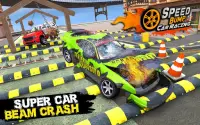 Speed ​​Bump High Speed ​​Car Crashed: Test Drive Screen Shot 4