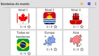 Bandeiras nacionais de todos os países do mundo Screen Shot 7
