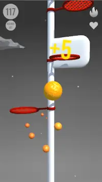 Helix Rise - Jump Ball Racket Screen Shot 1