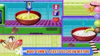 Hielo Crema Fábrica Camión-Juegos de fábrica para Screen Shot 3