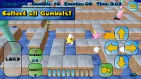 Gumbelmon: 3D Labyrinth Classic Arcade Maze Run Screen Shot 0