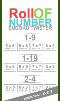 Roll of Number - Sudoku Twiste Screen Shot 5