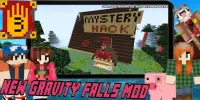 New Mystery Gravity Falls Town Mod For MCPE Craft Screen Shot 2