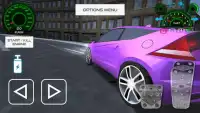 Purple Car Driving Screen Shot 4