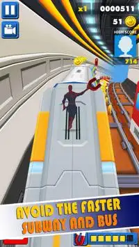 Subway Spiderman Temple Run 😍🕸 🕸 Screen Shot 4
