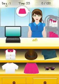 Clothes Shop game Screen Shot 1