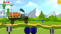 Hill Cargo Truck Driving Screen Shot 0