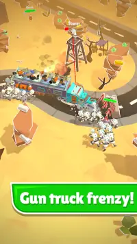 Desert Truck: Rage Road Battle Screen Shot 4