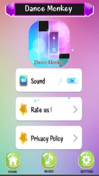 Magic Dance Monkey Piano Game Screen Shot 4