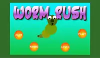 Worm Rush Screen Shot 0