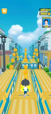 Subway Track Run - Endless Surf Screen Shot 4