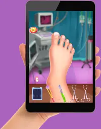 Little Doctor Game 2 (Foot care) Screen Shot 11