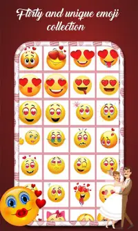 Valentine Love Emojis -Sticker Screen Shot 3