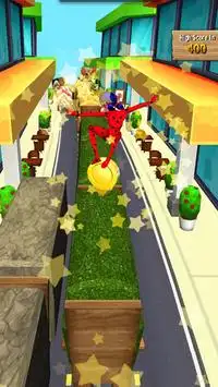 Subway Lady bug Adventure Running Game 3D Screen Shot 7
