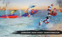 US Army Robot Shark Submarine Transform Robot Game Screen Shot 1