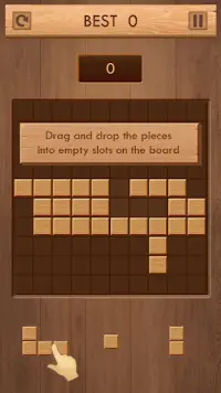 wood block puzzle Screen Shot 1