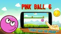 Super Pink Ball Run Screen Shot 1