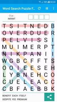 Word Search Puzzle Free 4 Screen Shot 0