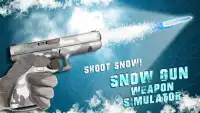 बर्फ बंदूक हथियार सिम्युलेटर Screen Shot 2