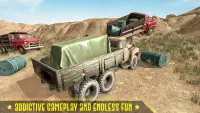 Mud Truck Off Road Cargo Game Screen Shot 1