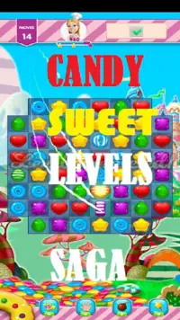 Match 3 Games : Sweet Sugar Candy Screen Shot 1