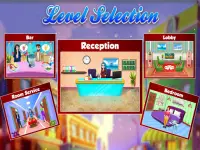 Virtual Hotel Cleaning Manager: Room Service Games Screen Shot 2