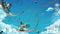Stunt Bike Racing Impossible Tracks Stunt Games Screen Shot 1