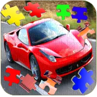 puzzles car games Screen Shot 1